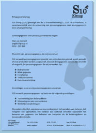 S10 group privacyverklaring
