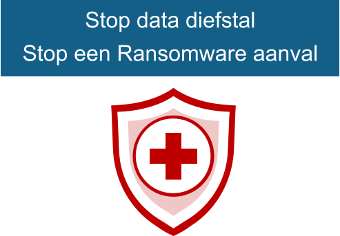 Stop data diefstal Stop een Ransomware aanval